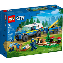 Klocki LEGO 60369 Szkolenie psów policyjnych w terenie CITY